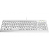 Genius Slimstar Q200, klávesnica CZ/SK, klasická, tichá typ drôtová (USB), biela 31310020413