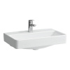 LAUFEN Pro S Compact závesné umývadlo s otvorom, bez prepadu, 600 x 380 mm, biela, H8189590001561