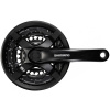 Kliky SHIMANO Tourney FC-TY501-L 170mm 42-34-24 zubů, černé s krytem