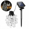 Solárne svietidlá - Solárna lampa 30 LED 6,5M záhradné svetlo žiarovky (Solárne svietidlá - Solárna lampa 30 LED 6,5M záhradné svetlo žiarovky)