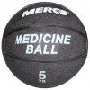 Black gumená medicinbalová lopta hmotnosť 5 kg - 3 kg