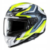 MOTOCYKLOVÁ PRILBA HJC F71 FES YELLOW/BLUE M