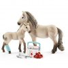 Schleich 42430 Set hříbě a islandská klisna s lékárničkou (Sch42430)