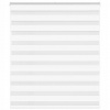 Roleta zebra, biela, šírka látky 115,9 cm, polyester