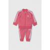 Detská tepláková súprava adidas Originals ružová farba IR6857 86