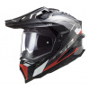 LS2 MX701 Explorer C Carbon Frontier Titanium Red