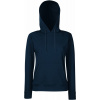 Fruit of the Loom F.O.L. | Classic Lady-Fit Hooded Sweat Dámska mikina s kapucňou_16.2038 Farba: deep navy, Veľkosť: L