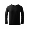 MALFINI LONG SLEEVE 121 / Detské tričko, dlhý rukáv - čierna 158