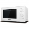 Panasonic NN-K10 mikrovlnná rúra s grilom (20l, mikrovlnný výkon 800W, 5 nastavení výkonu, kremenný gril 1000W, okrúhly rošt, jednoduchá obsluha)