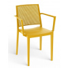 Rojaplast ROJA Kreslo GRID ARMCHAIR - horčicovo žltá