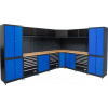 BGS technic Systém nástenných dielenských skriniek – 8 modulov (80160)