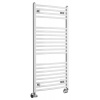 Aqualine Aqualine, ORBIT vykurovacie teleso s bočným pripojením 450x960 mm, 447 W, biela, ILO94T