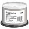 Verbatim DVD-R Wide Printable Waterproof No ID Brand 43734 4.7GB 16x spindle 50-pack