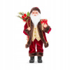 MagicHome Dekorácia Vianoce Santa s darčekmi 46 cm