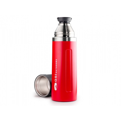 GSI Outdoors Glacier Stainless Vacuum Bottle 1l termoska red
