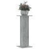 Stojany na rastliny 2 ks sivé sonoma 30x30x80 cm kompoz. drevo-ForU-3307869