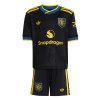 adidas Manchester United Third Minikit 2025 2026 Infants Black 3-4 Years