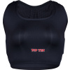 TOP TEN Chestguard “Maxi” (with inserts) - white, size XS Size: S, Color: Black