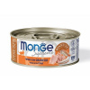 MONGE Supreme Sterilised 80g tuniakové kúsky s krabom pre sterilizované mačky