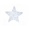 VIANOČNÁ DEKORÁCIA LED HVIEZDA, SVETELNÁ DEKORÁCIA DO INTERIÉRU, 48,5X50 CM
