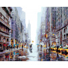 ZUTY Maľovanie podľa čísel - RUŠNÁ ULICA V NEW YORKU II (RICHARD MACNEIL) Rámovanie: bez rámu a bez vypnutia plátna, Rozmer: 40x50 cm