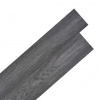zahrada-XL Samolepiace podlahové dosky z PVC 5,02 m², 2 mm, čierna a biela 245175