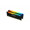 KINGSTON 16GB=2x8GB DDR4 3600MHz Fury Beast RGB CL17 Black