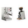 Lelit Victoria PL91T + Eureka Mignon Single Dose, White & Oak