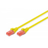 DIGITUS Digitus DK-1617-100/Y sieťový kábel Žltá 10 m Cat6 U/UTP (UTP) (DK-1617-100/Y)
