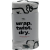 lotta curls Turban na vlasy - black/white