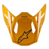 Šilt pre prilby SUPERTECH S-M10 DYNO, ALPINESTARS (oranžová lesklá)