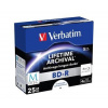 Blu-ray M-DISC BD-R SL Verbatim 25GB 4x Printable jewel box, 5ks/pack