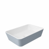 Umývadlo - OMNIRES PARMA BIELOSIVÉ 50X35 UMYVADLO NA PLOCHU (Umývadlo - OMNIRES PARMA BIELOSIVÉ 50X35 UMYVADLO NA PLOCHU)