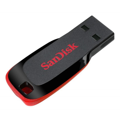 Sandisk Cruzer BLADE 64GB USB 2.0 flashdisk (zápis: 7MB/s; čítanie: 18MB/s) SDCZ50-064G-B35
