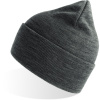 Atlantis Headwear Čepice Pure, pletená COT33800007199-dark grey m UNI Melír šedá tmavá