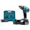 MAKITA DDF453SFX1 Aku vrtací šroubovák s příslušenstvím Li-ion LXT 18V/3,0Ah