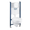 Grohe Solido SET+závesné WC Bau Ceramic+sed.SoftClose+Skate Air chróm 39116000 GRO 39116000