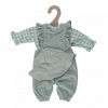 Little dutch Oblečení na panenku Baby Green Check