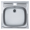 Alveus BASIC 130 nerezový 465 x 465 mm