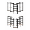 Trestles Balíček 10xSUPER HIT - Policový regál 1800x900x600 Farba: čierna