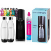 SATURÁTOR NA VODU SODASTREAM TERRA ČIERNY 2 FĽAŠE VALEC 6 NÁPOJOV SADA