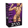 Zado Leather Harness Set 2-piece 2001128 Black S/M