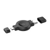 Magnetic holder Choetech H050 for MagSafe, iWatch, iPhone 12/13 (black)