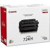 Canon originál toner CRG724H, black, 12500str., 3482B002, high capacity, Canon i-SENSYS LBP-6750dn