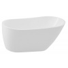 Aqualine Aqualine, TISA voľne stojaca vaňa 150x75 cm, biela, E1575