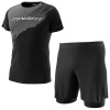 Komplet DYNAFIT Alpine Shirt + Alpine Pro 2/1 Shorts M Black Out