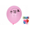 Súprava Párty Balónikov 30 cm s Číslom 18, 5ks - Výpredajová Ponuka pre Váš Kar