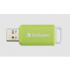 VERBATIM Flash Disk 32GB DataBar USB 2.0 Drive, zelená 49454