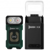 Wuben X3 GREEN svietidlo 700 lm, hliníkový nabíjací box, zelená