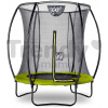 Trampolína s ochrannou sieťou Silhouette trampoline Exit Toys okrúhla priemer 183 cm zelená